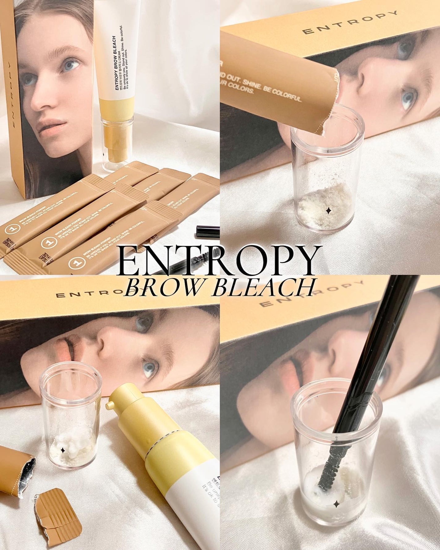 BROW BLEACH/ENTROPY/ブリーチ剤を使ったクチコミ(1枚目)