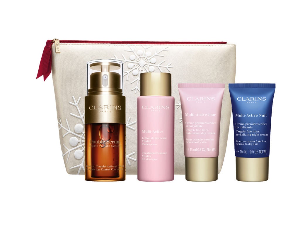 ダブル セーラム EX ホリデー キット MA CLARINS