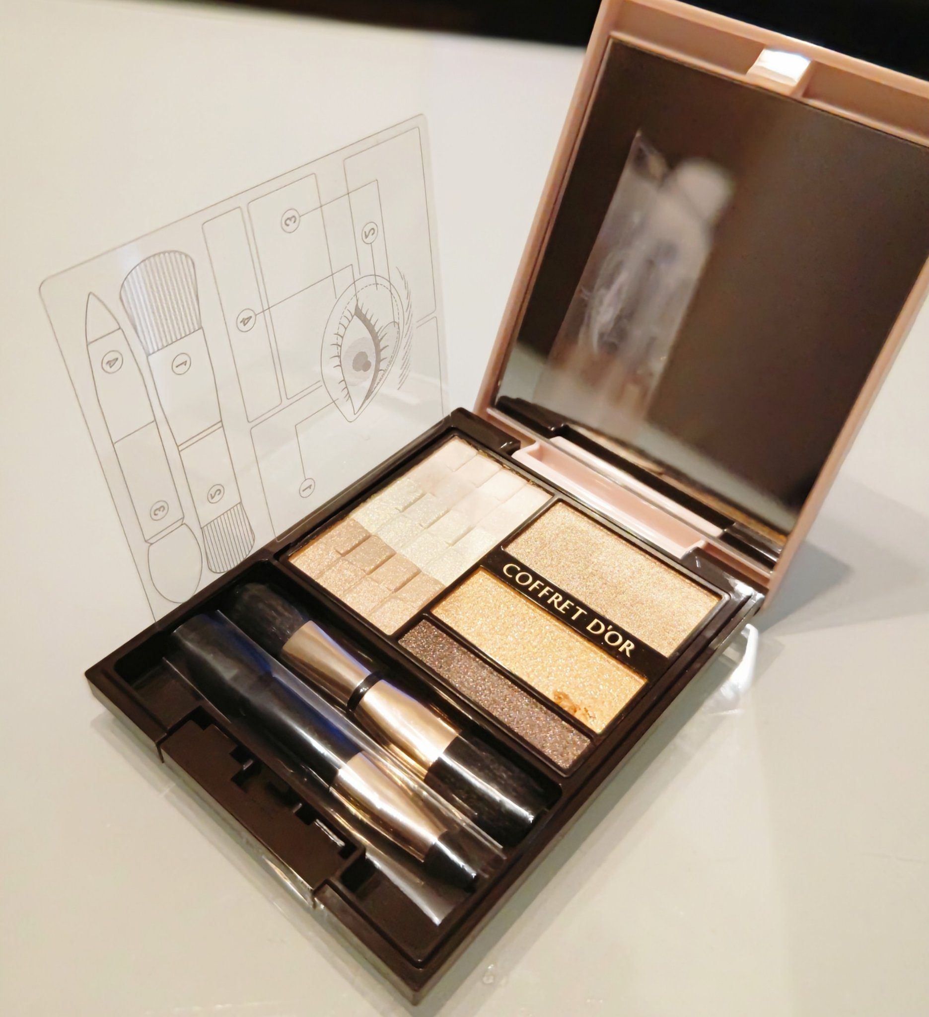 ヌーディインプレッションアイズ/コフレドール/アイシャドウパレットを使ったクチコミ（1枚目）