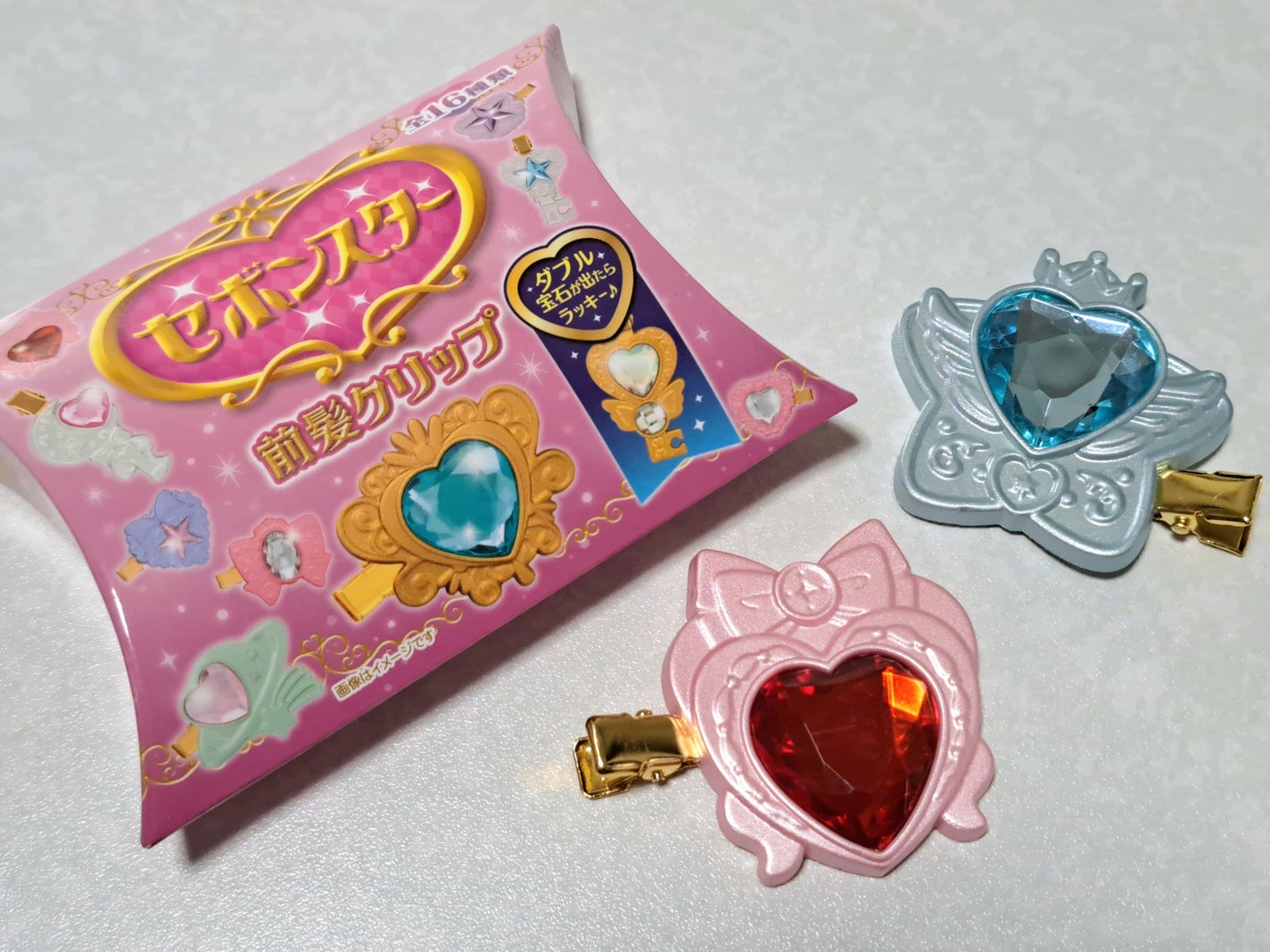 yura on LIPS 「セボンスターの前髪クリップ✨ドンキで購入しました。大きめで存在..」(1枚目)