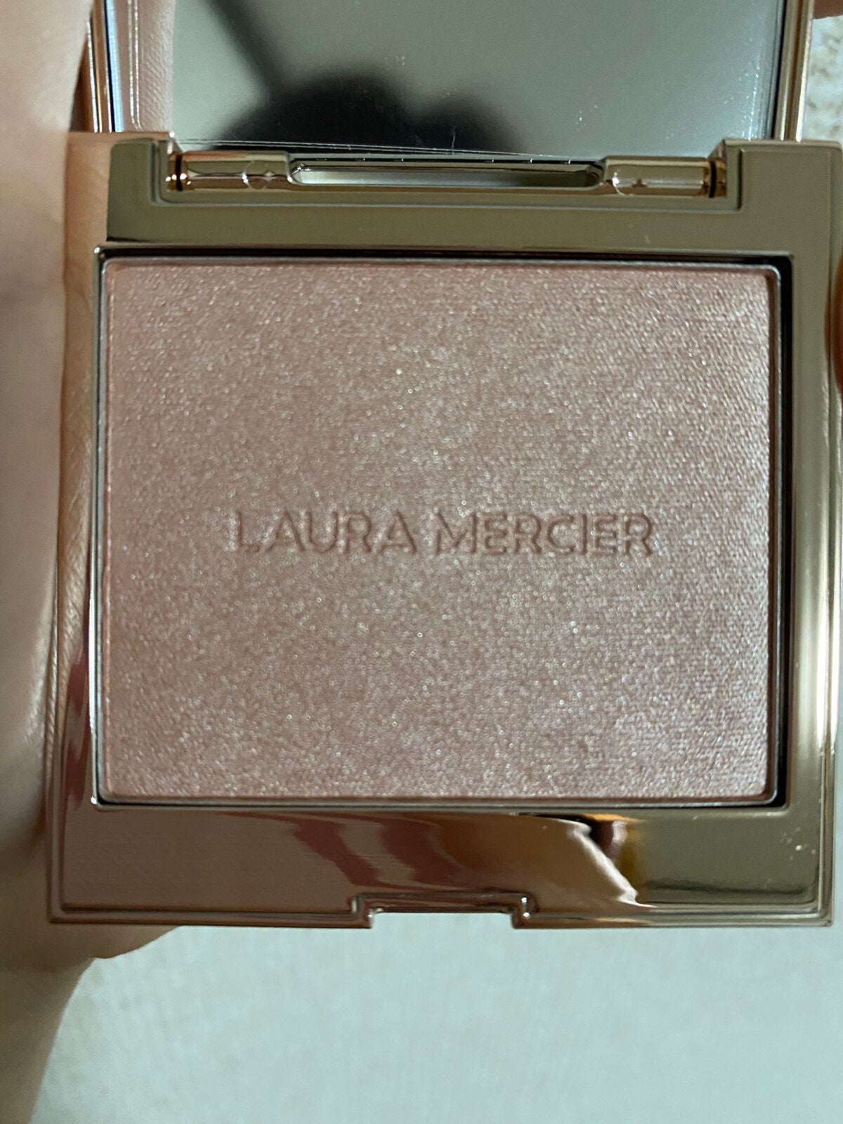 ローズグロウ イルミネーター /ローラ メルシエ/プレストパウダーを使ったクチコミ(2枚目)