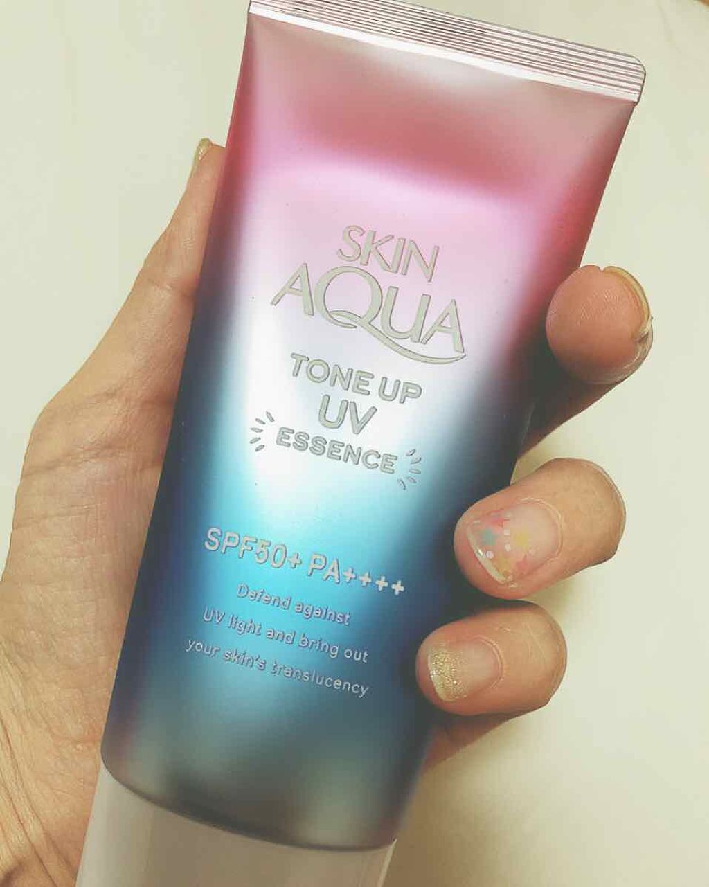 スキンアクア トーンアップUVエッセンス/スキンアクア/日焼け止めクリームを使ったクチコミ(1枚目)