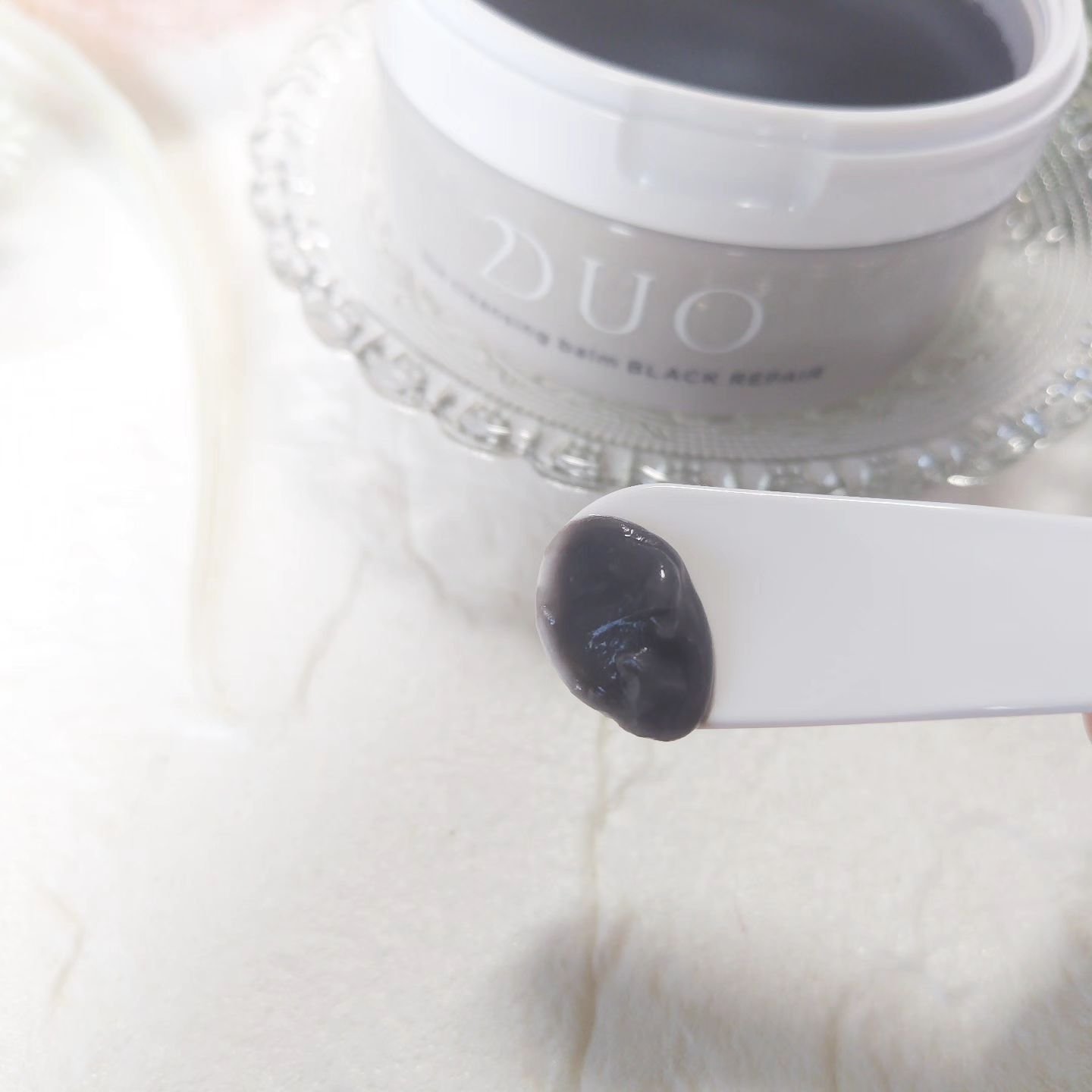 デュオ ザ クレンジングバーム ブラックリペア /DUO/クレンジングバームを使ったクチコミ（2枚目）