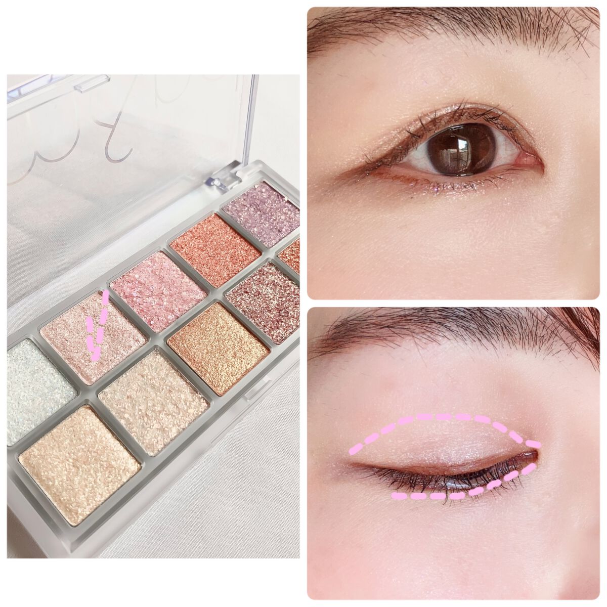 ベターザンパレット/rom&nd/アイシャドウパレットを使ったクチコミ(7枚目)