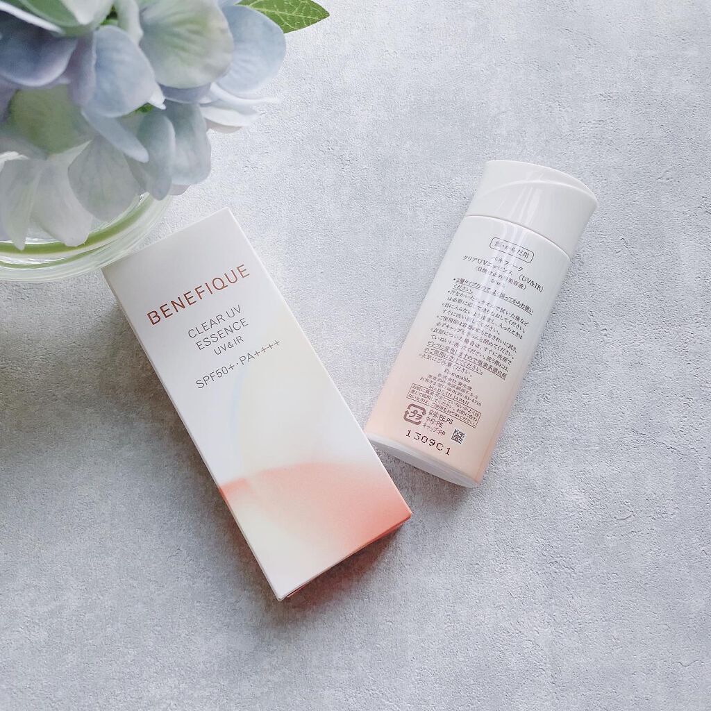 ベネフィーク クリア UV エッセンス(UV&IR)/BENEFIQUE/日焼け止めローションを使ったクチコミ(3枚目)
