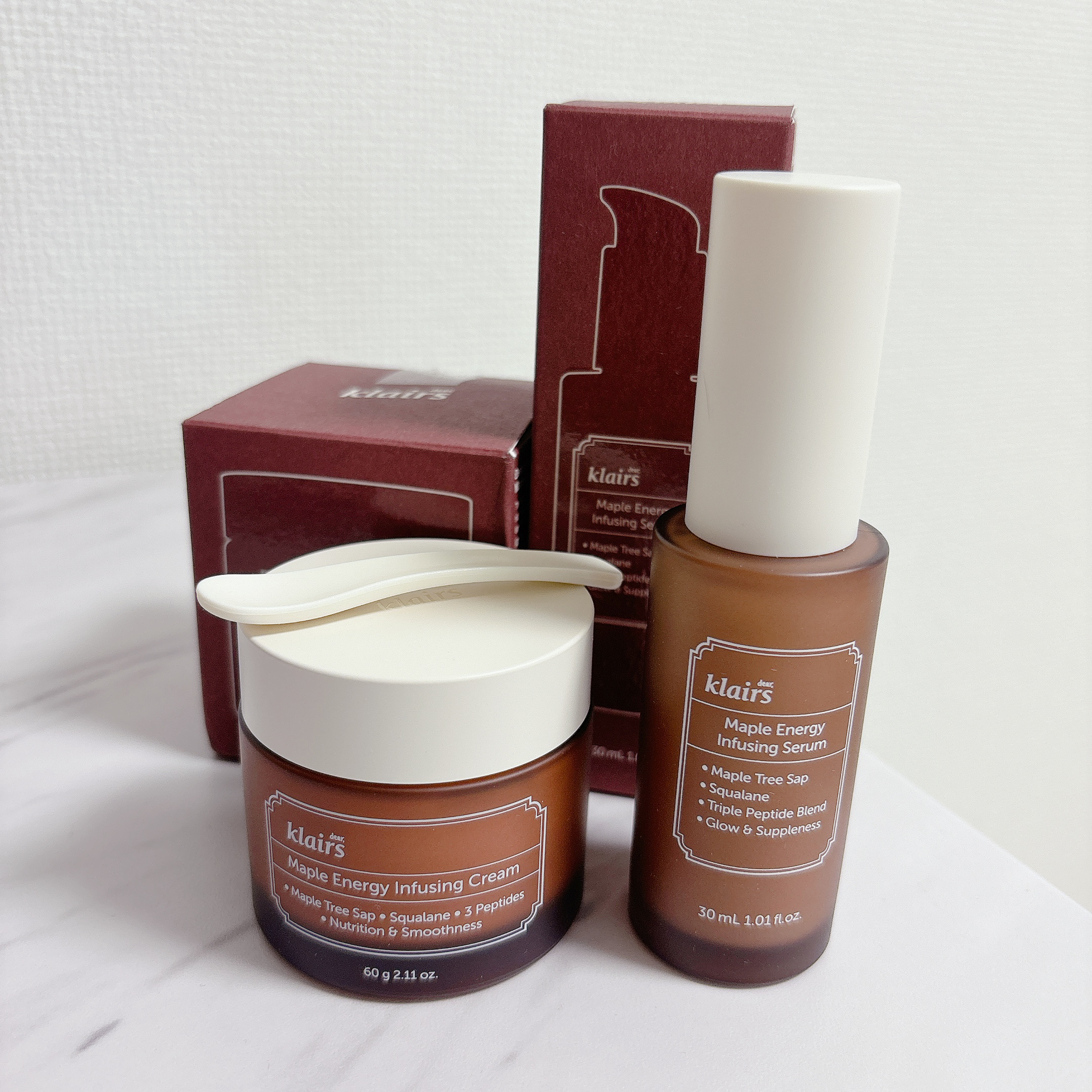 メープルエナジーインフュージングクリーム/Klairs/フェイスクリームを使ったクチコミ（2枚目）