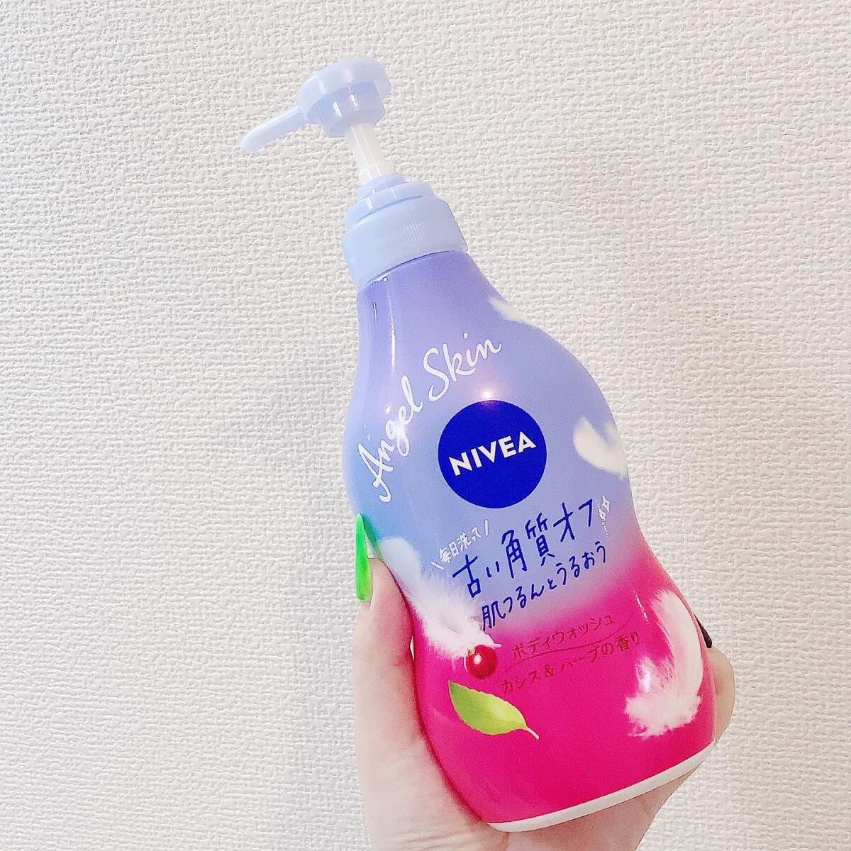 エンジェルスキン ボディウォッシュ サボン&ブーケの香り/ニベア/ボディソープを使ったクチコミ(3枚目)