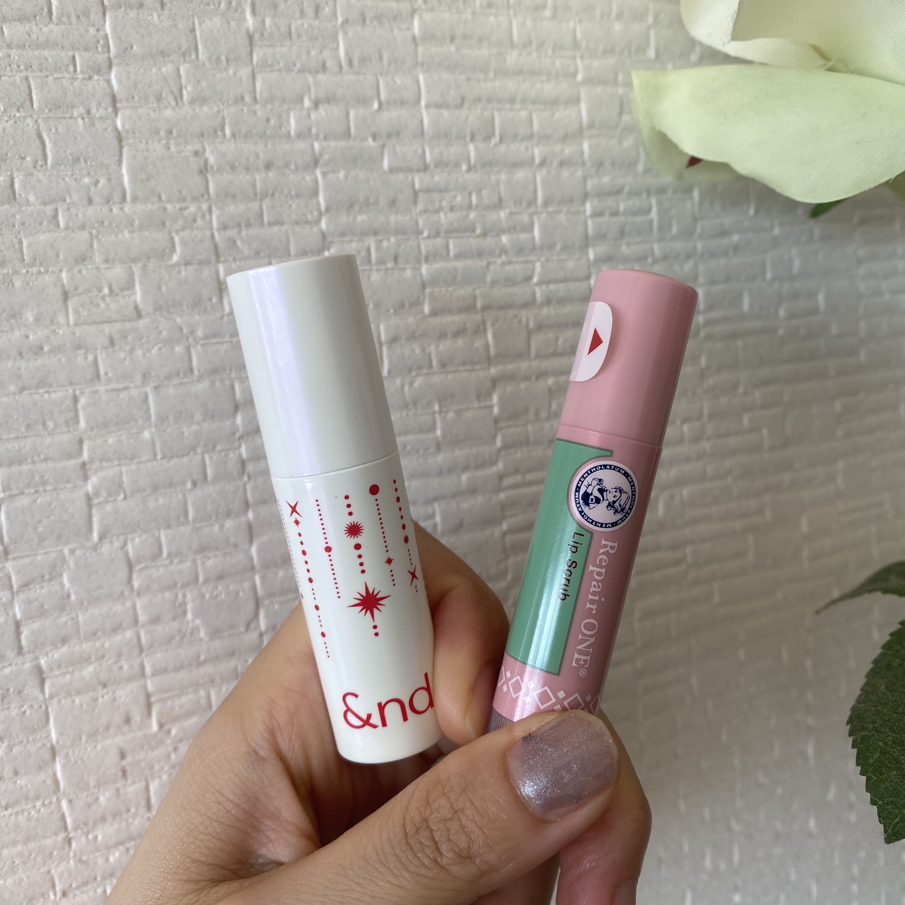 アンドバイロムアンド　グラッシーボムティント/&nd by rom&nd/リップティントを使ったクチコミ（1枚目）