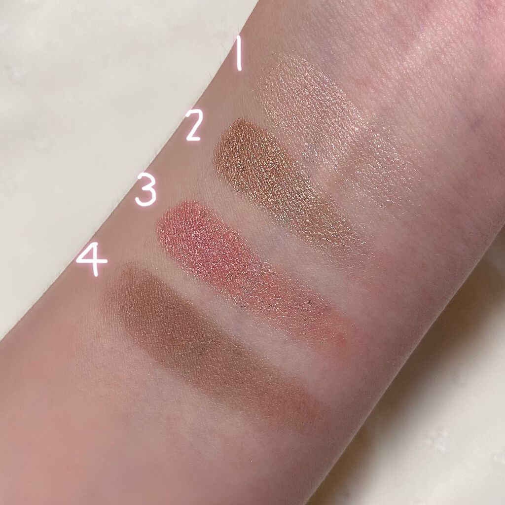 エターナルクチュール アイズ ベルベット 01 never-ending love/JILL STUART/アイシャドウパレットを使ったクチコミ（3枚目）