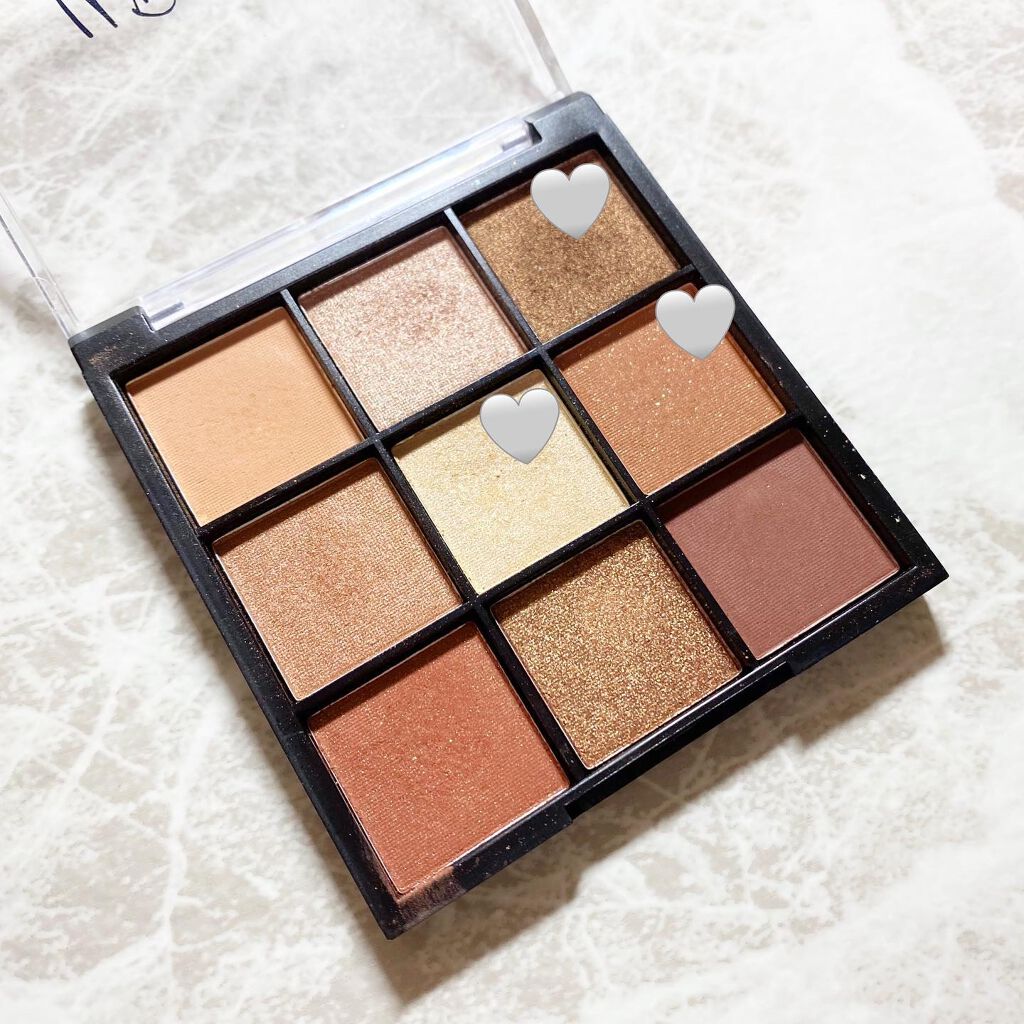 UR GLAM BLOOMING EYE COLOR PALETTE/U R GLAM/アイシャドウパレットを使ったクチコミ(5枚目)