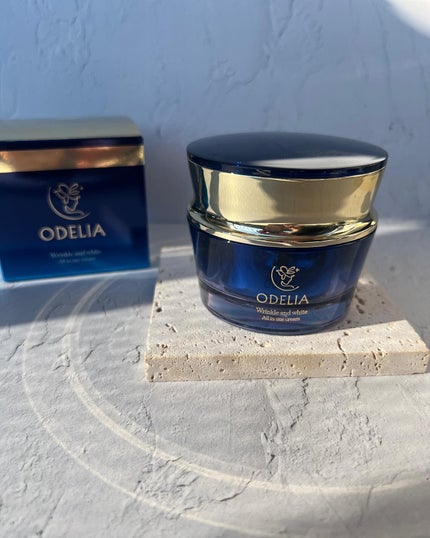 リンクル&ホワイト オールインワンクリーム/ODELIA/オールインワン化粧品を使ったクチコミ(1枚目)