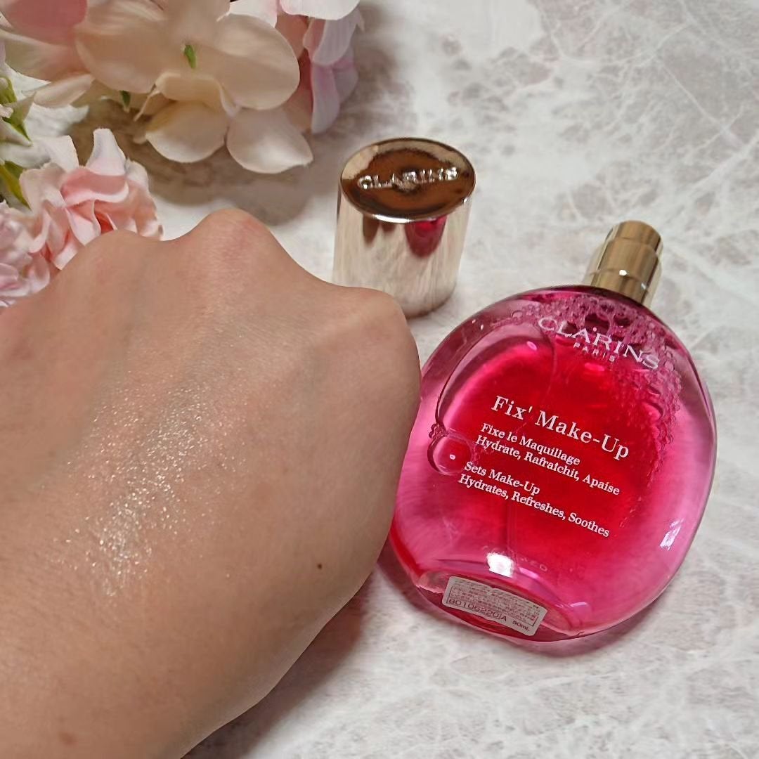 フィックス メイクアップ N/CLARINS/ミスト状化粧水を使ったクチコミ(5枚目)