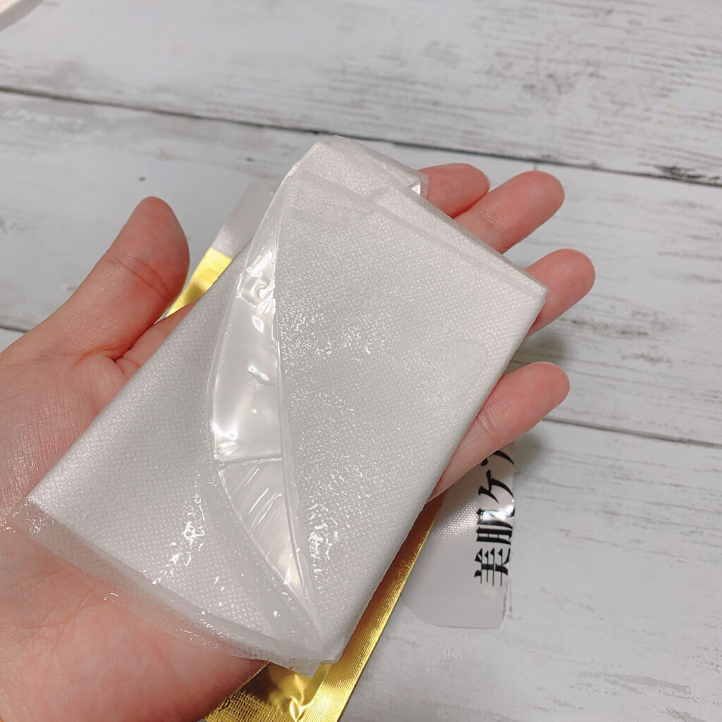 プレミアムフェイスマスクPU 美肌ケア /MITOMO/シートマスク・パックを使ったクチコミ（3枚目）