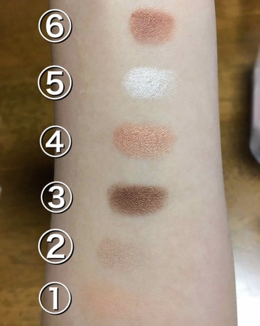 UR GLAM　BLOOMING EYE COLOR PALETTE/U R GLAM/アイシャドウパレットを使ったクチコミ（3枚目）