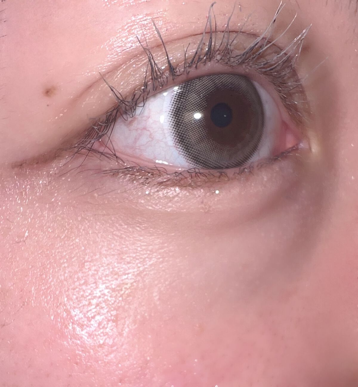  シアー グリッターアイズ 05 スノーフラワー(SNOW FLOWER)/KiSS/単色アイシャドウを使ったクチコミ（2枚目）