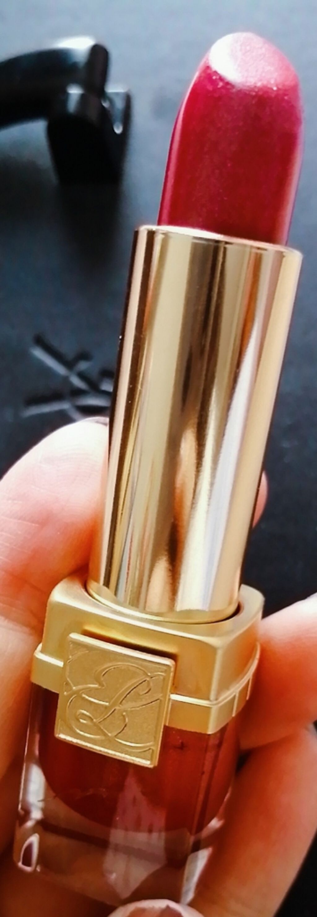 ピュア カラー クリスタル シアー リップスティック/ESTEE LAUDER/口紅を使ったクチコミ(2枚目)