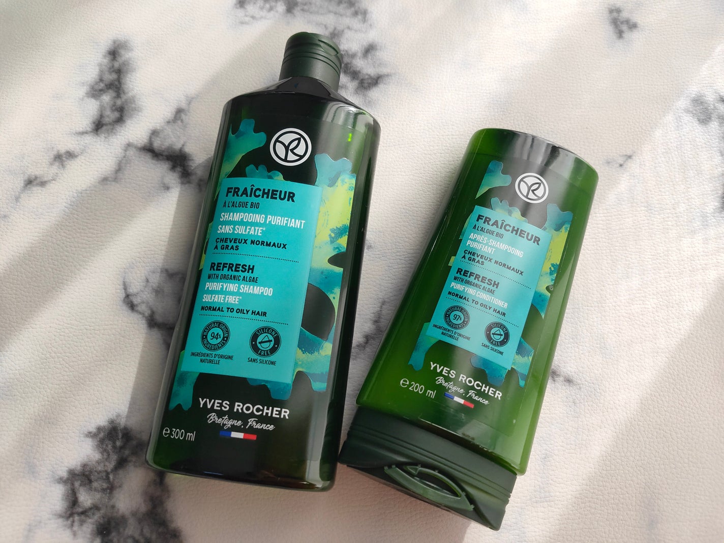 ヘルシースカルプシャンプー/コンディショナー〈ピュアリフレッシュ〉/イヴ・ロシェ/市販シャンプーを使ったクチコミ(1枚目)