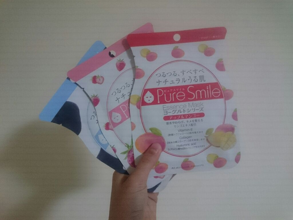 ヨーグルトシリーズ プレーン/Pure Smile/シートマスク・パックを使ったクチコミ(1枚目)