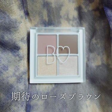 THE アイパレR 107 期待のローズブラウン(限定)【旧】/b idol/アイシャドウパレットを使ったクチコミ（1枚目）