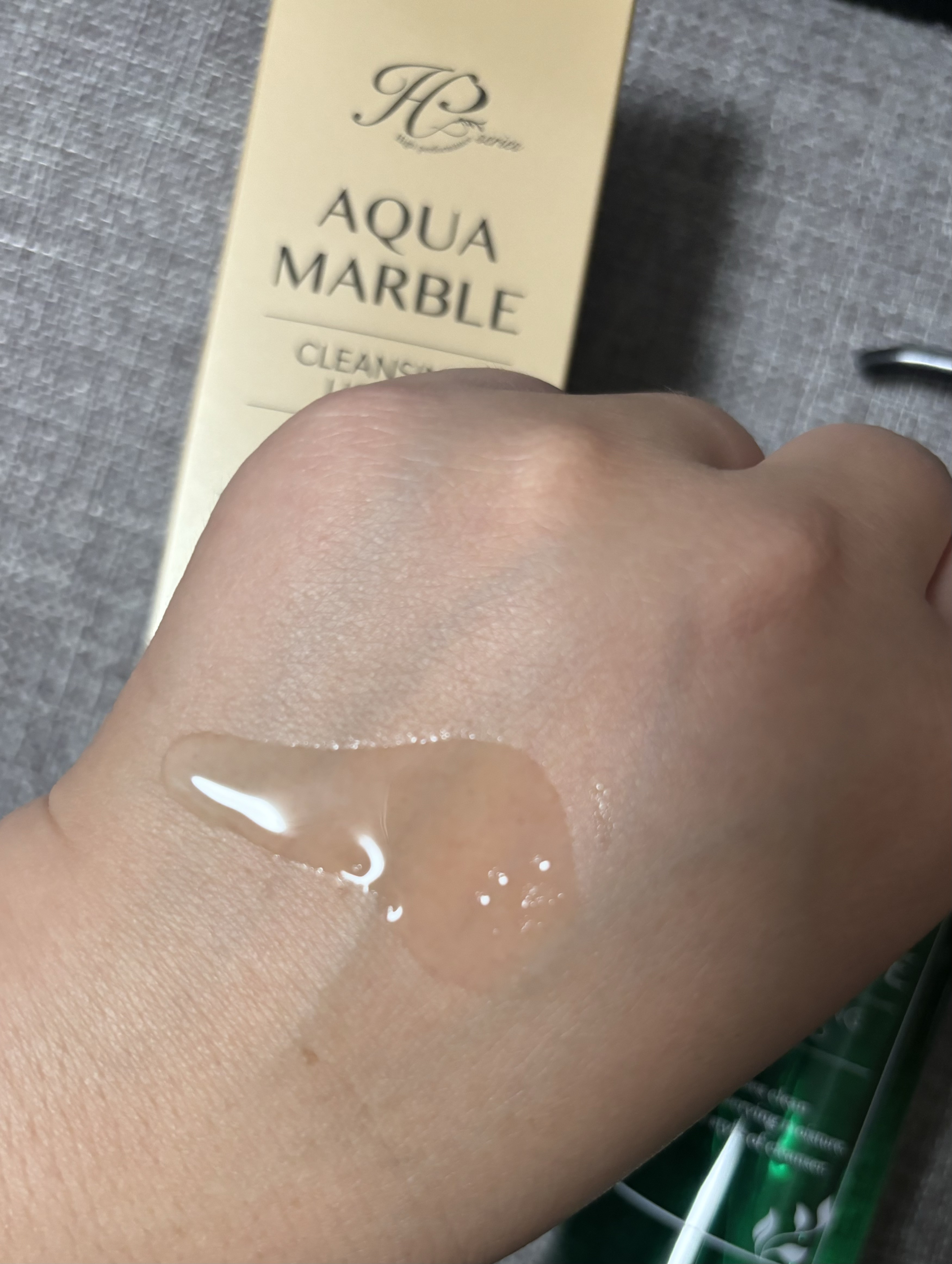 アクアマーブル クレンジング リキッド/idea/クレンジングウォーターを使ったクチコミ（2枚目）