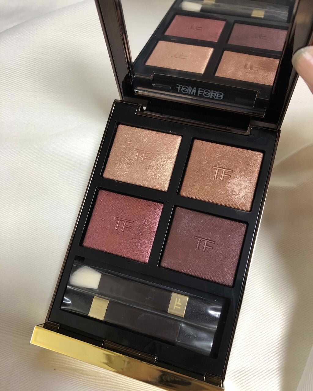 アイ カラー クォード/TOM FORD BEAUTY/アイシャドウパレットを使ったクチコミ(1枚目)