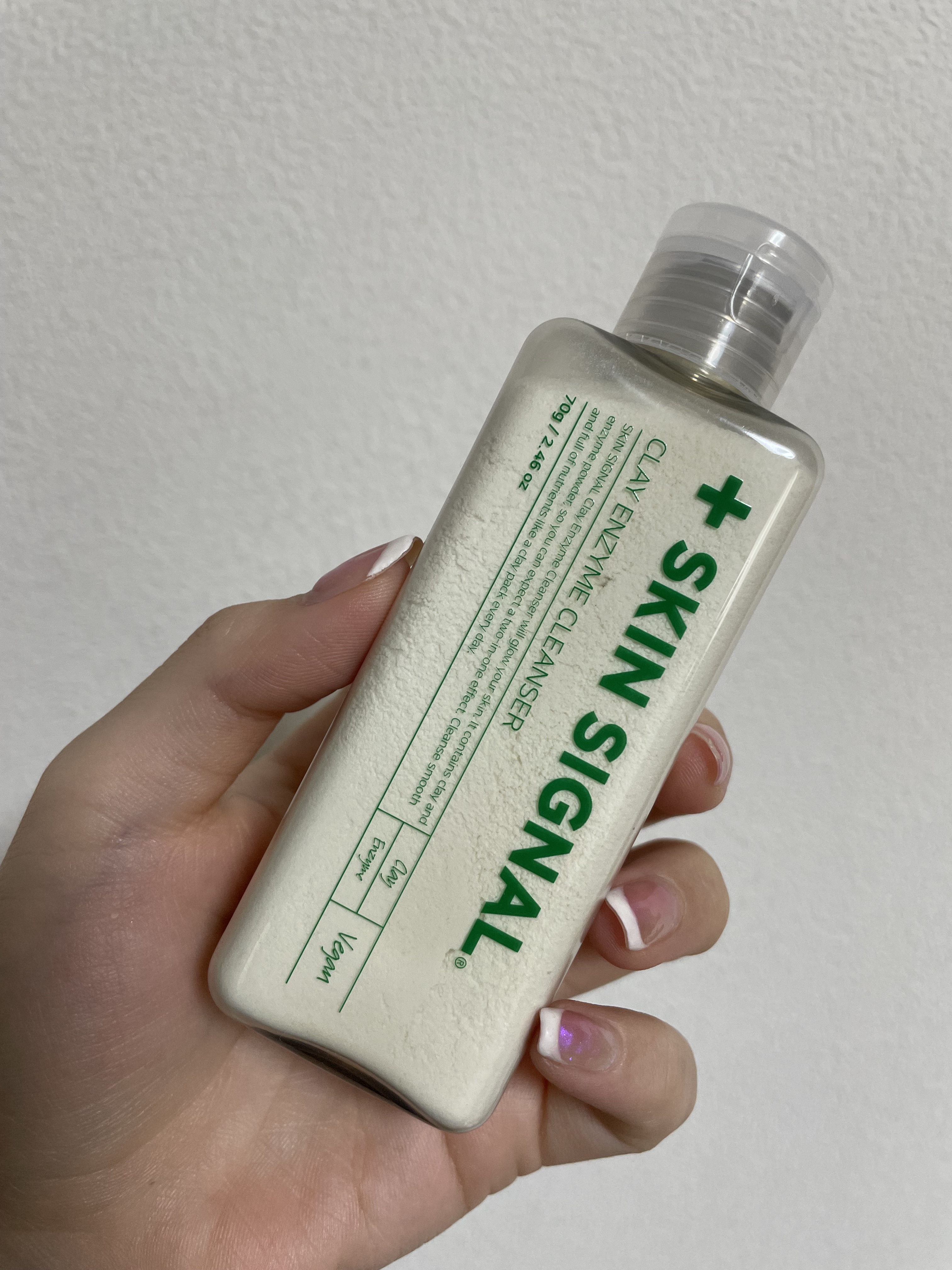 ホワイト クレイ酵素クレンザー	/SKIN SIGNAL/洗顔パウダーを使ったクチコミ（1枚目）