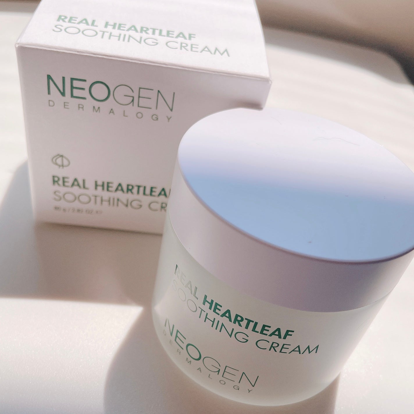 リアルドクダミスージングクリーム/NEOGEN/フェイスクリームを使ったクチコミ(2枚目)