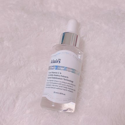 フレッシュリージュースドビタミンドロップ(35ml)/Klairs/美容液を使ったクチコミ(1枚目)