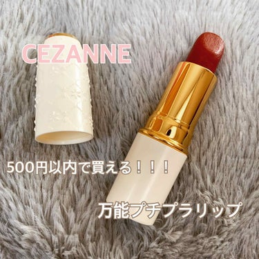 ラスティング リップカラーN/CEZANNE/口紅を使ったクチコミ（1枚目）