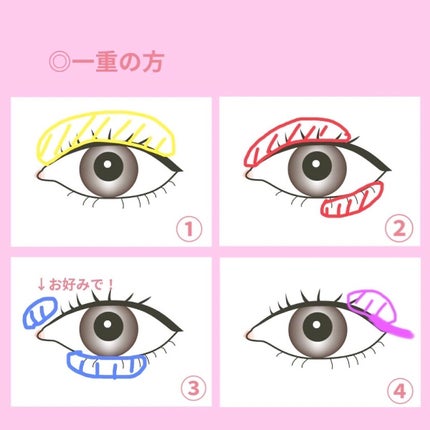 アイカラーパレット/heme/アイシャドウパレットを使ったクチコミ(4枚目)