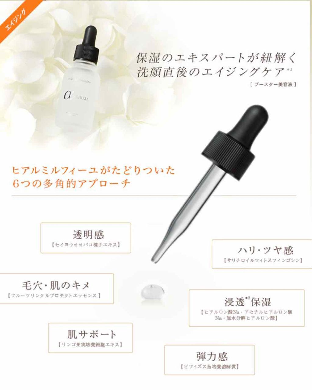 HMアルファセラム/ヒアルミルフィーユ/美容液を使ったクチコミ(4枚目)