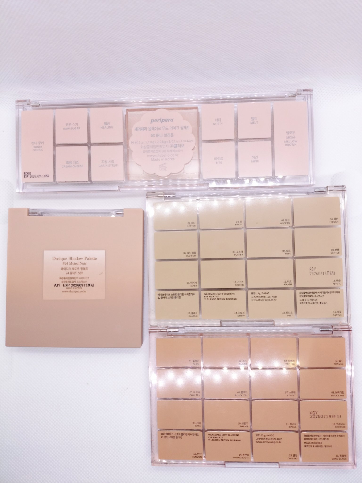 シャドウパレット/dasique/アイシャドウパレットを使ったクチコミ（3枚目）