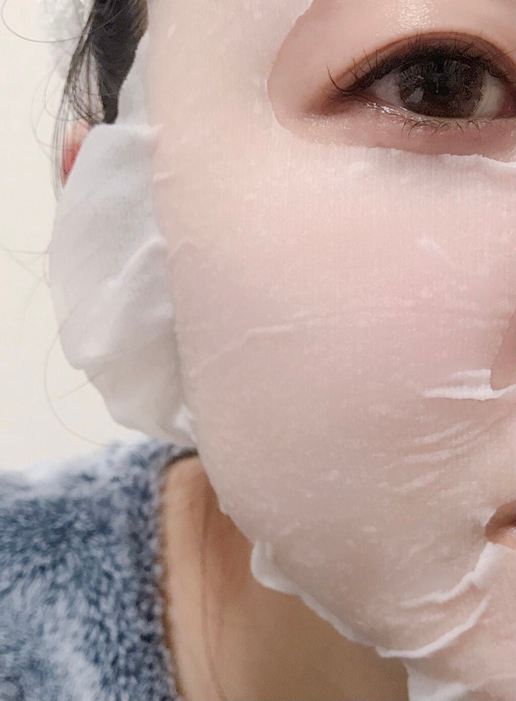 シリコーン潤マスク 3D/DAISO/その他スキンケアグッズを使ったクチコミ(3枚目)