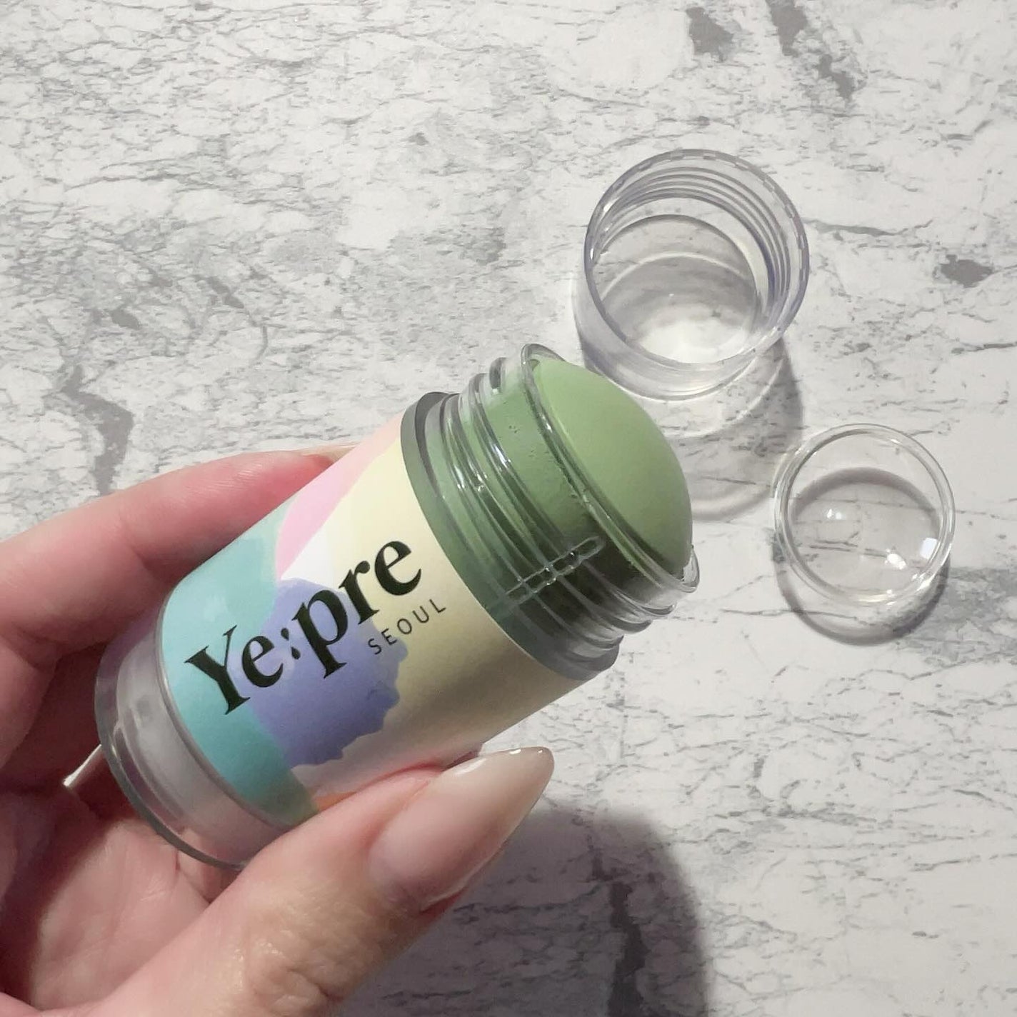 グリーンティークレイスティックマスク/イェプリ/洗い流すパック・マスクを使ったクチコミ(2枚目)