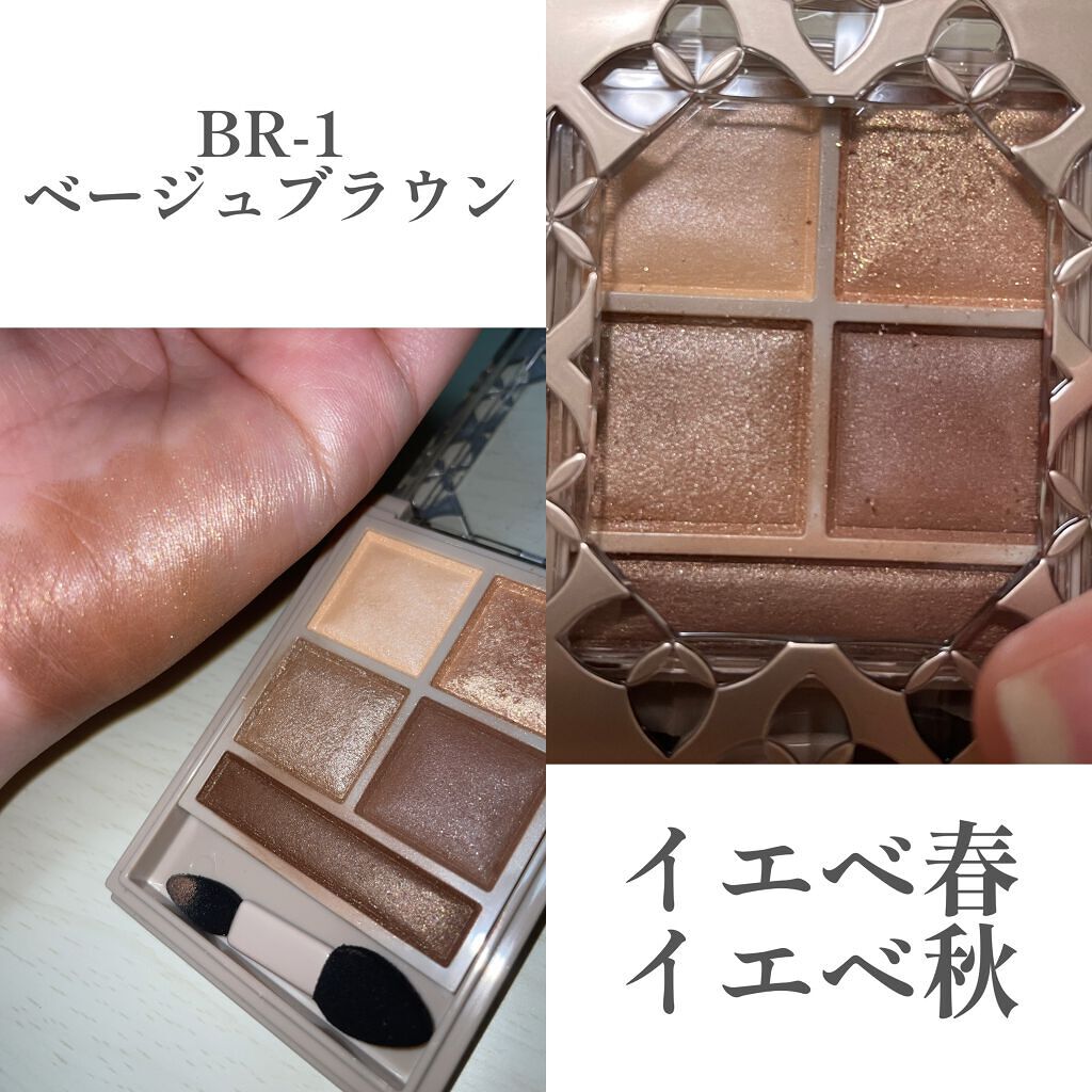 パノラマデザイン アイパレット/Visée/アイシャドウパレットを使ったクチコミ(2枚目)