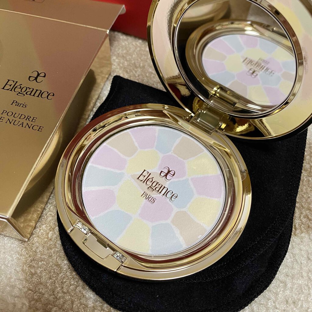 ラ プードル オートニュアンス/Elégance/プレストパウダーを使ったクチコミ（1枚目）