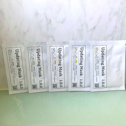 Updating Mask 1.0.0 5タイプセット 1セット5枚入り/meol/シートマスク・パックを使ったクチコミ(1枚目)