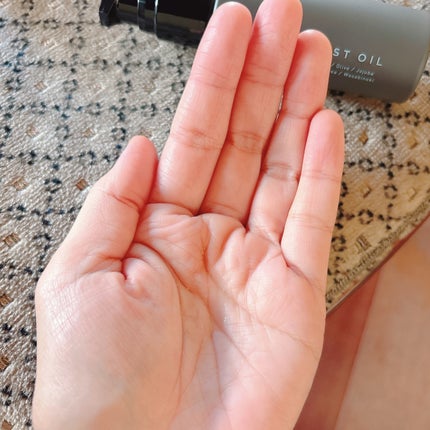 碧 モイストオイル〈金木犀〉/碧(ao)/アウトバストリートメントを使ったクチコミ(3枚目)