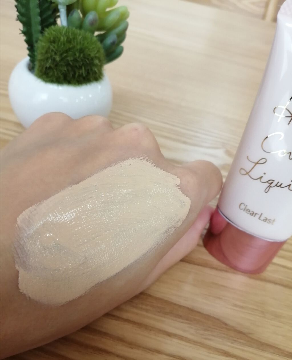 ハイカバーリキッド /クリアラスト/BBクリームを使ったクチコミ（2枚目）