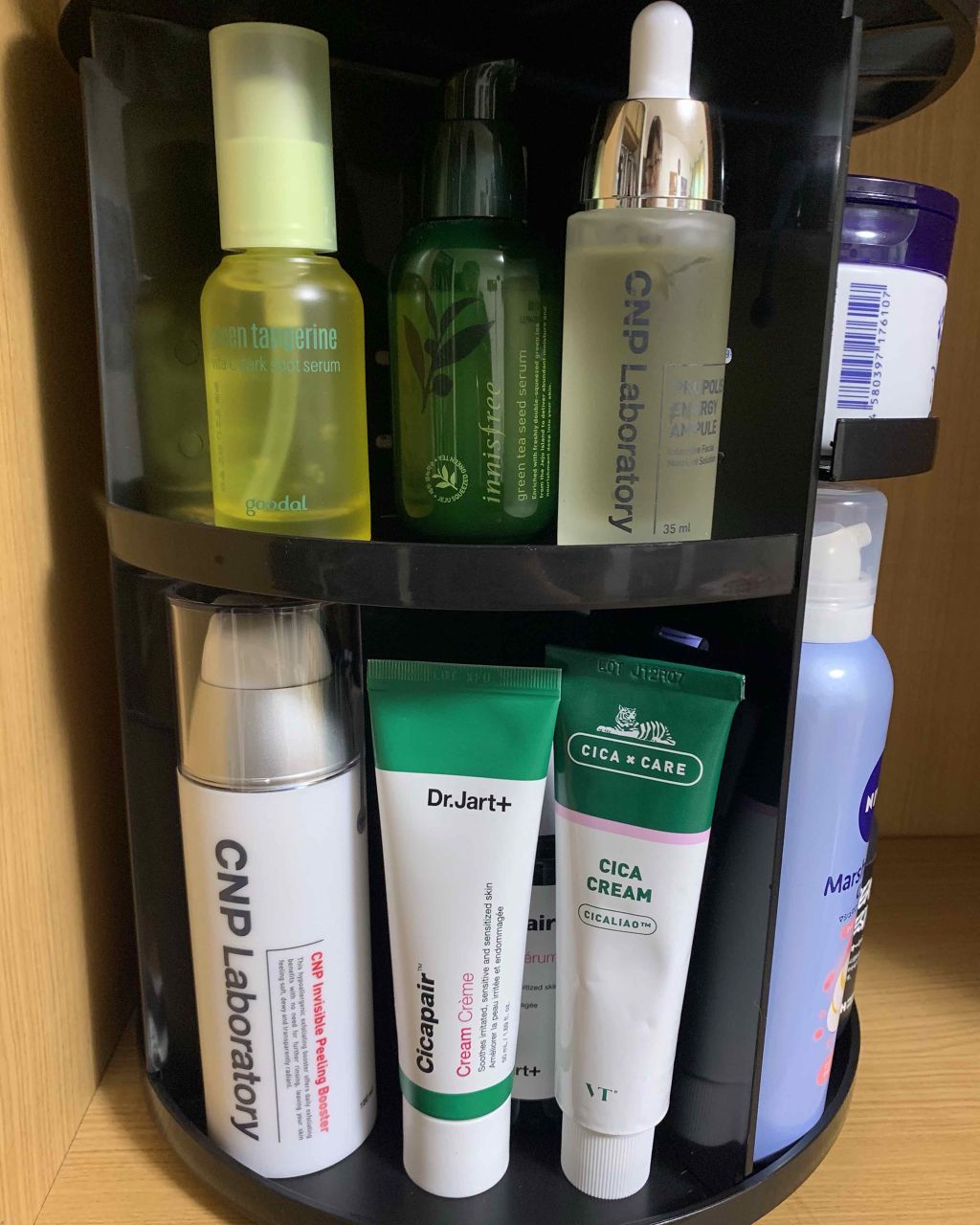 韓国ダイソー/DAISO/パウダーアイシャドウを使ったクチコミ（3枚目）