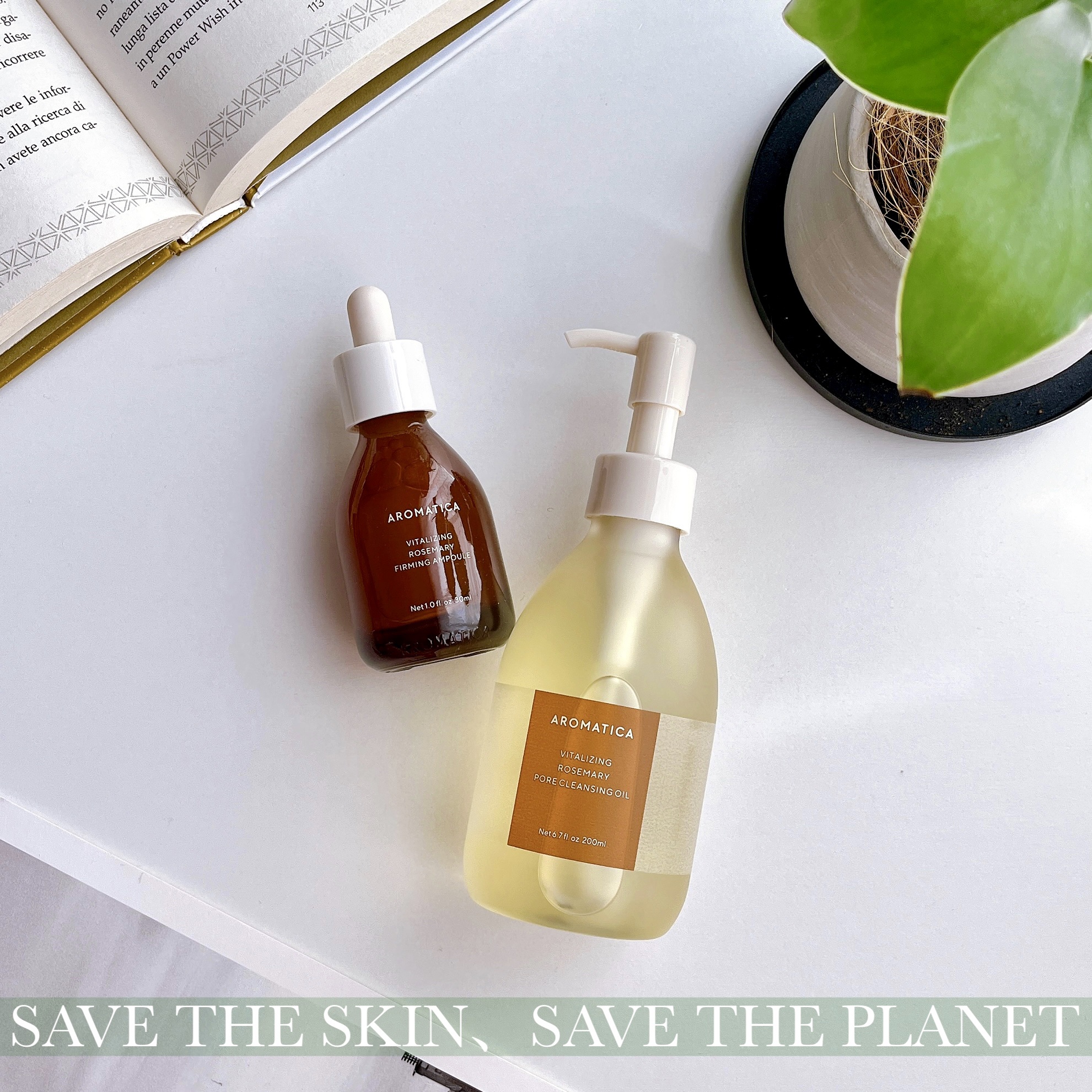 バイタライジング ローズマリー ファーミング アンプル/AROMATICA/美容液を使ったクチコミ（1枚目）