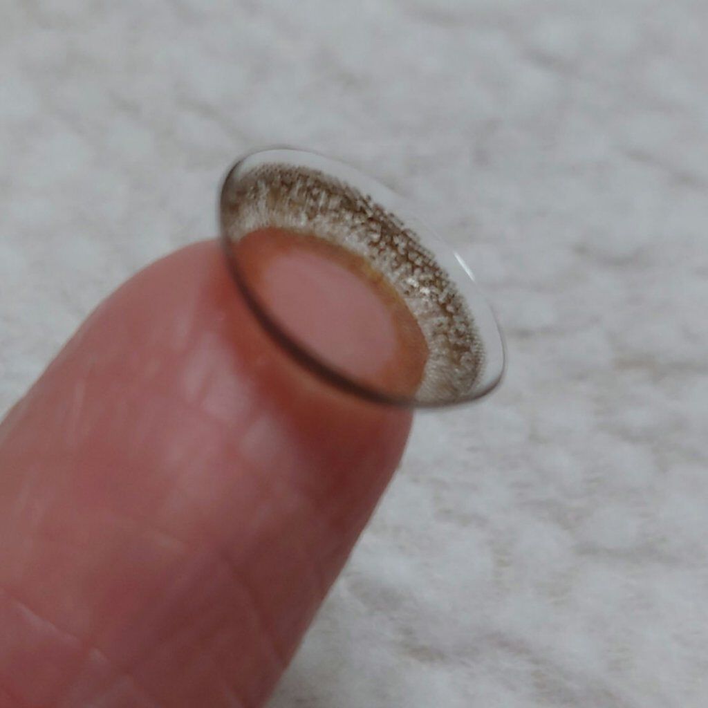 Chu's me 1day ギャップブラウン/Chu's me/ワンデー（１DAY）カラコンを使ったクチコミ（3枚目）