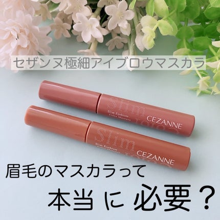 極細アイブロウマスカラ/CEZANNE/眉マスカラを使ったクチコミ(1枚目)