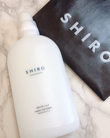ホワイトリリー ファブリックソフナー/SHIRO/柔軟剤を使ったクチコミ(1枚目)