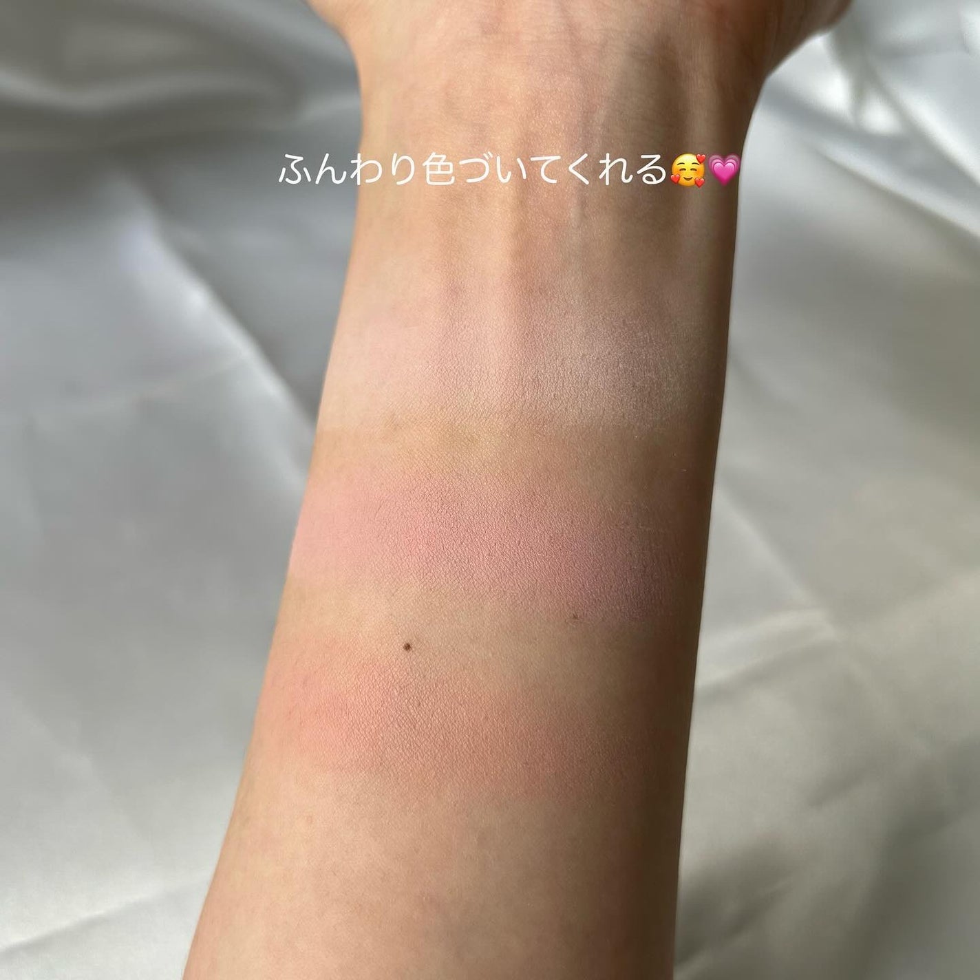 TIMAGE 3色チークパレット/TIMAGE/パウダーチークを使ったクチコミ(4枚目)