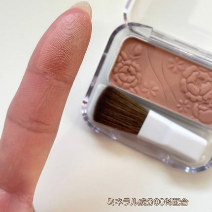 ナチュラル チークN/CEZANNE/パウダーチークを使ったクチコミ(2枚目)