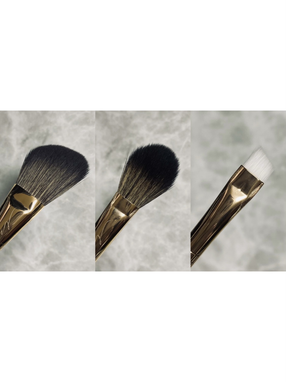 okhee フェイスパウダーブラシ/SOOA DOR/メイクブラシを使ったクチコミ（3枚目）