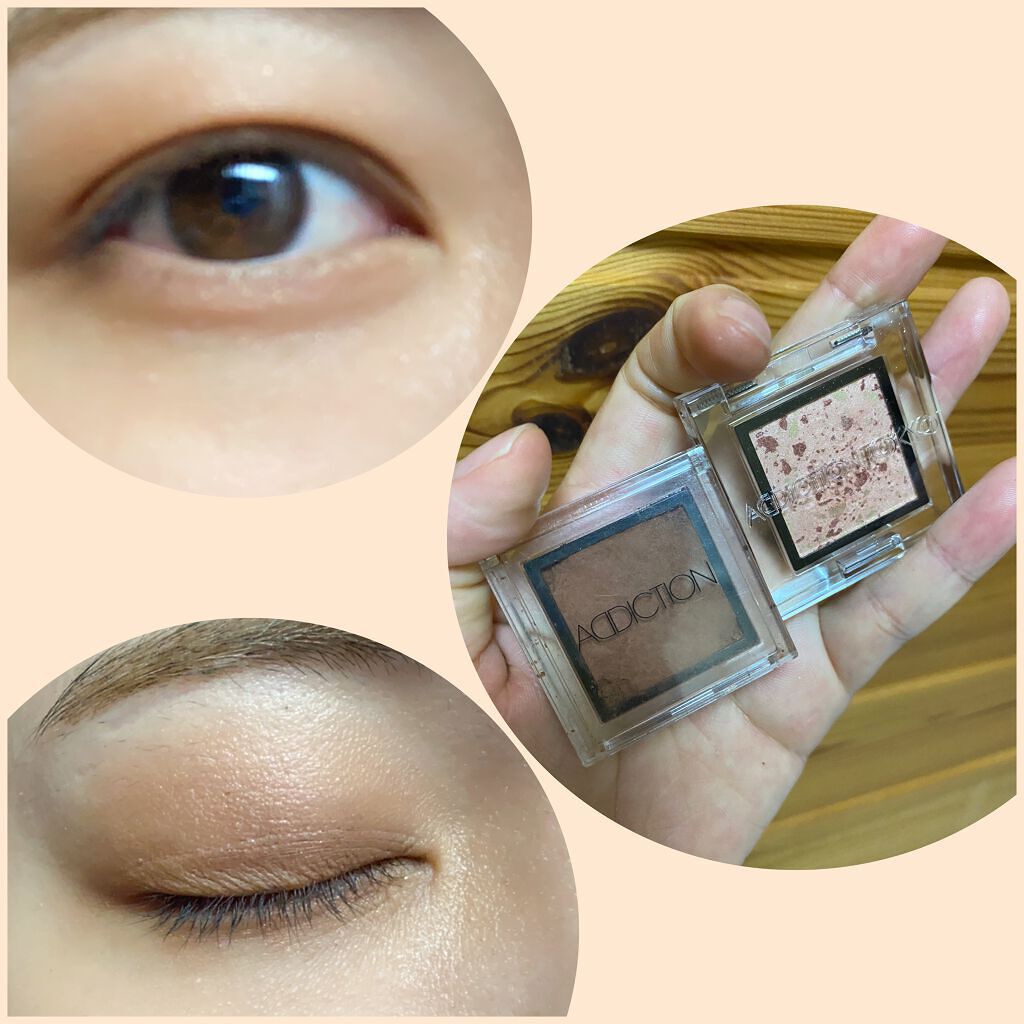 アディクション ザ アイシャドウ 140 Faded Love (P) ★限定色/ADDICTION/単色アイシャドウを使ったクチコミ（1枚目）