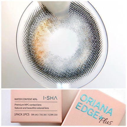 i-sha Oriana/蜜のレンズ/カラーコンタクトレンズを使ったクチコミ(3枚目)