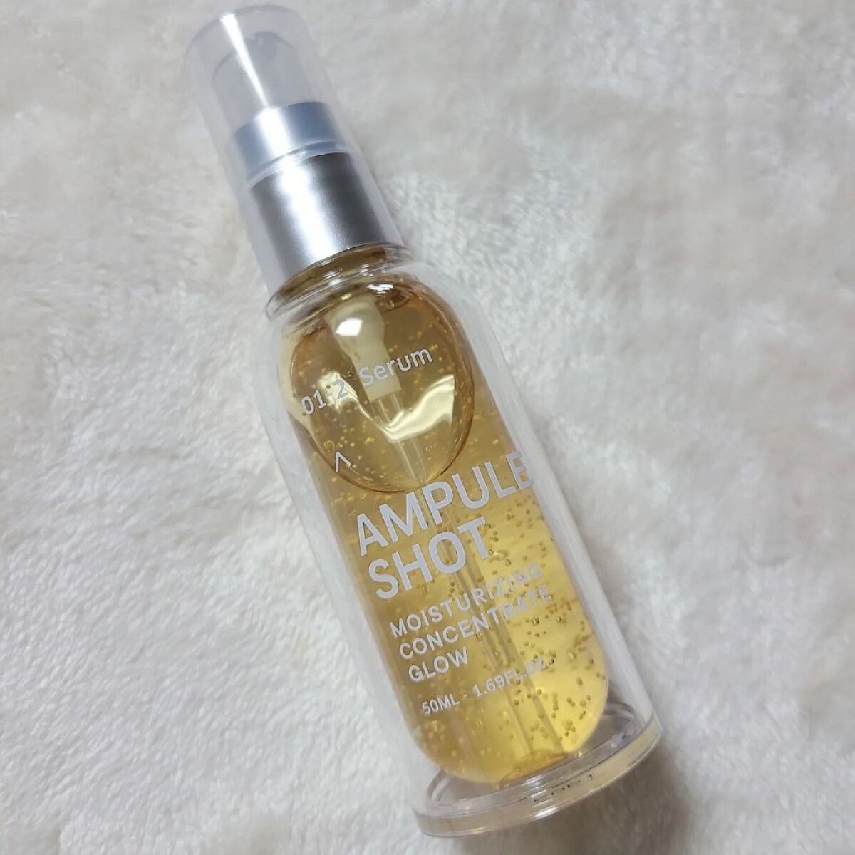 モイスチャーライジング コンセントレートグロウ セラム/AMPULE SHOT/美容液を使ったクチコミ（3枚目）